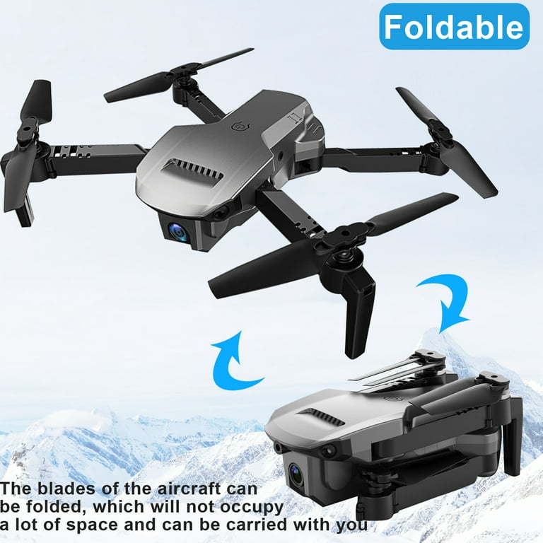 NETNEW Drone with Camera for Adults Kids 4K Dual Camera Obstacle Avoidance  foldable WiFi Quadcopter