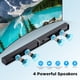 thumbnail image 2 of MZEIBO Barra de Sonido para Smart TV, Barra de Sonido Bluetooth de 80 W Diseño Desmontable 2 en 1, Graves Profundos, Sonido Envolvente de Cine en Casa, Conexiones ARC/Ópticas/AUX para TV/PC/Juegos/Pro, 2 of 5