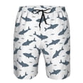 thumbnail image 3 of Fotbe Cute Shark Trajes de Baño Estampados para Hombre, Shorts de Verano de Secado Rápido, Ropa de Playa, Bañadores-Medium, 3 of 6