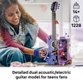 thumbnail image 3 of LEGO Editions Olivia Rodrigo's Dual Guitar - Building Toy for Girls & Boys, Ages 14+ - Teen Bedroom Decor - Gift for Music Fans - 43031, 3 of 7