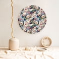 thumbnail image 5 of Yiaed Rose Flowers Print Bone China Decorative Plate Ceramic Dinner Plates Art Crafts with Display Stand-8in, 5 of 6