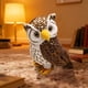 thumbnail image 4 of Búho de ojos grandes de peluche | Peluche realista de 20 cm | Compañero de abrazos ultrasuave y portátil para niños | Regalo de cumpleaños para baby shower, 4 of 5