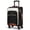 Black-White-Chestnut, variant on LOVEVOOK Carry On Luggage 22x14x9 Airline Approved, 20 Inch Soft side Suitcases with Wheels, Lightweight Spinner Carry on Suitcase with TSA Lock, Water-Resistant Large Capacity Luggage for Travel