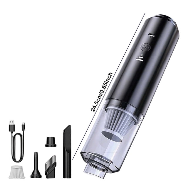 Household Vacuum Cleaners and Car Vacuum Cleaner, 5500Pa High Power Portable Mini Cleaner for Auto and Home Use