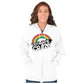 thumbnail image 3 of Cute But Crazy Sarcastic Funny Gym Zip Hoodie Sweatshirt Women Brisco Brands S, 3 of 6