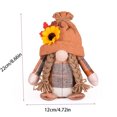 thumbnail image 4 of Halloween Sale Clearance!Fall Decorations for Home, -border Sunflower Faceless Dolls And Rudolph Figurines Decorative Ornaments For Festival And Thanksgiving Suitable For Desktop And Window Dis, 4 of 7