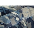 thumbnail image 4 of HomeRoots 513407 4 x 6 ft. Wool Floral Tufted Handmade Rectangle Area Rug, Blue, 4 of 5