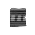 thumbnail image 2 of Mainstays 9-Piece Solid/Stripe Kitchen Dishcloth Set, Grey, 2 of 4