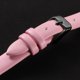 thumbnail image 4 of Correa de Cuero Uxcell Correa de Reloj de Cuero Lisa y Plana para Hombres y Mujeres Rosa, Negro 16mm, 4 of 7