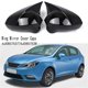 thumbnail image 1 of Gloss Black Wing Mirror Cover Caps for Seat 6J MK4, 1 of 5