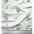 thumbnail image 1 of Soimoi Rayon Fabric Leaves & Floral Block Fabric Prints by Yard 42 Inch Wide, 1 of 3