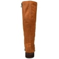 thumbnail image 4 of Journee Womens Meg Extra Wide Calf Stacked Heel Riding Boots, 4 of 10