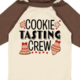 thumbnail image 4 of Inktastic Christmas Cookie Tasting Crew with Holiday Cookies Boys or Girls Long Sleeve Baby Bodysuit, 4 of 5