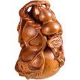 thumbnail image 3 of LOLIPPYY Traditional Chinese Style Gourd Ornament Set in Brown Sandalwood for Good Luck and Home Decoration, 3 of 8