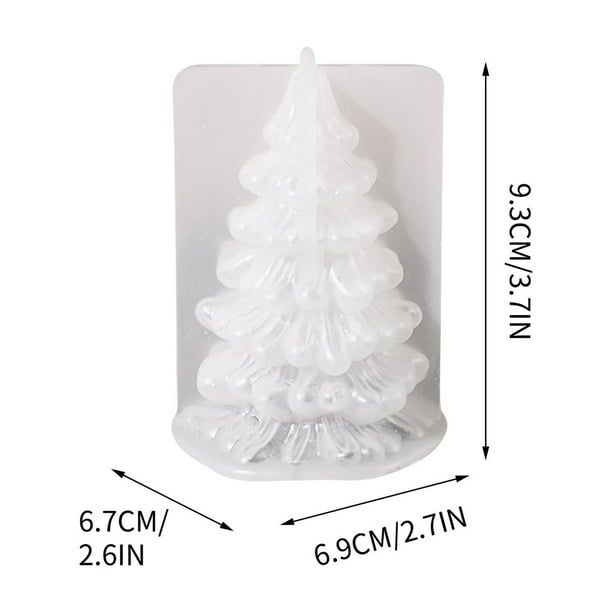 Moule à Bougie En Silicone 3D En Forme De Sapin De Noël