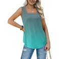 thumbnail image 5 of Yubnlvae Women's Square Neck Tank Top - 2025 Vintage Inspired Casual Summer Blouse Retro Elegant Style | Breathable Fabric (Khaki | XL), 5 of 9