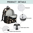 thumbnail image 4 of Cute Cartoon Corgi Backpack Backpack for School,Cute School Bag,Schoolbag with Adjustable Shoulder Straps & Padded Back,13.8"x11.4"x6", 4 of 6