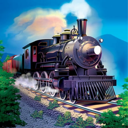 Clickety Clack Train - Clickety Clack Train Small Napkins (16ct)
