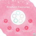 thumbnail image 3 of Blinger Recharge de Collection Sparkle / 75 Strass Acryliques en 5 Disques / Exclusif pour Blinger Gem Stamper (Royal), 3 of 5