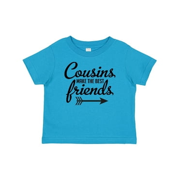 Inktastic Cousins Make the Best Friends with Arrow Boys or Girls Baby T-Shirt