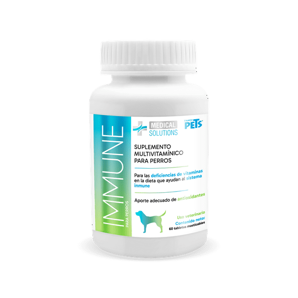 Medical Solutions Multivitaminico Immune Tabletas Para Perros 60 Pz Fancy Pets