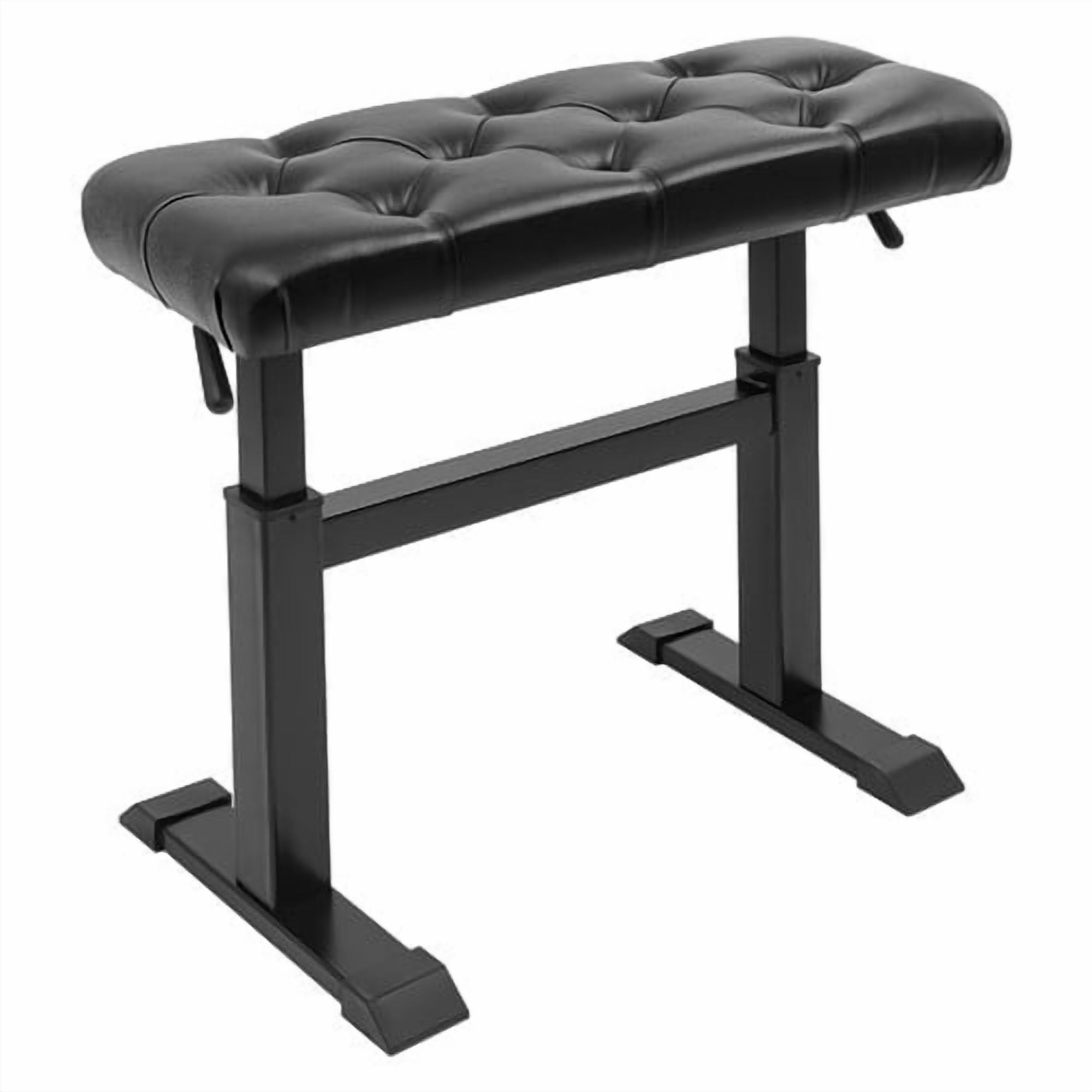 Heavy Duty Height Adjustable Piano Bench, Hydraulic Lifting Keyboard Bench