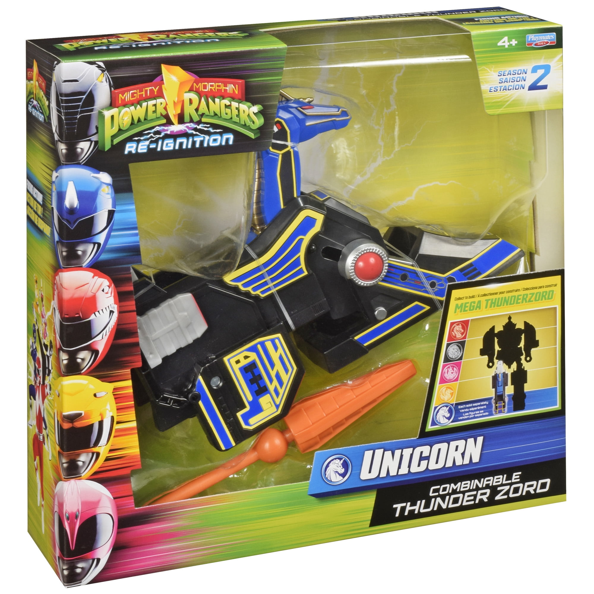 Mighty Morphin Power Rangers: Re-Ignition - Unicorn Combinable Thunderzord (Season 2) by Playmates Toys