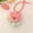 Pink, variant on 1 Pcs Cute Flower Doll Keychain for Car Keys Bag Pendant Adorable Soft Accessory Gift for Women Couple Valentine's Day