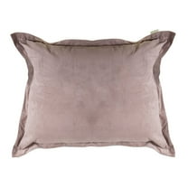 Majestic Home Goods Decorative Steel Micro-velvet Floor Pillow