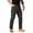 Black, variant on Men's Tactical Cargo Pants Durable Water-Resistant Multi-Pocket Straight Leg Work Pants for Outdoor Hiking