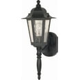 thumbnail image 6 of Nuvo 60-985 - Cornerstone - 1 Light - 18" - Wall Lantern - w/ Clear Seed Glass, 6 of 6