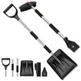 thumbnail image 2 of All-in-One Winter Car Tool | 44" Extendable 5-in-1 Snow Brush, Shovel & Ice Scraper – Stainless Steel, -40°C Resistant, 50Lbs Capacity (Black), 2 of 7