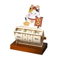 thumbnail image 3 of veasfak Desk Calendar Artwork Stable Daily Use Calendar for Countertop Office School, 3 of 9
