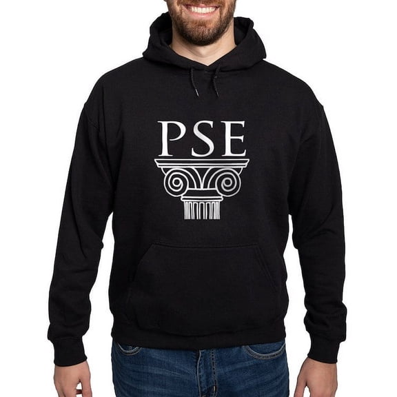 CafePress - Pi Sigma Epsilon White Logo Sweatshirt - Pullover Hoodie, Classic, Comfortable Hooded Sweatshirt