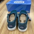 thumbnail image 3 of Hey Dude; Men’s Loafers Casual & Dress Shoes, Closed Toe Teal, Size 12, 3 of 5