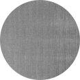 thumbnail image 1 of Ahgly Company Indoor Round Solid Gray Modern Area Rugs, 5' Round, 1 of 4