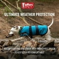 thumbnail image 5 of Jeffers Breathe Comfort Ripstop Dog Blanket, Teal / Navy Blue, 14" Small - Waterproof, Windproof, Breathable, Durable - Ideal for Outdoor, Indoor, Travel, Machine Washable Insulation, 5 of 8