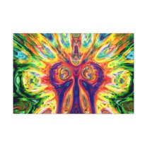 The Art Galleria Cosmic Cleo - Wall Art Contemporary Wall Painting 48"x32"