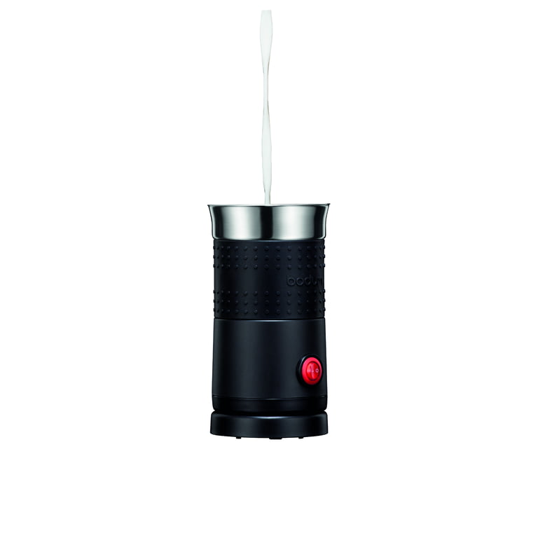 Elementi Electric Milk Frother Handheld (Ultra Black)