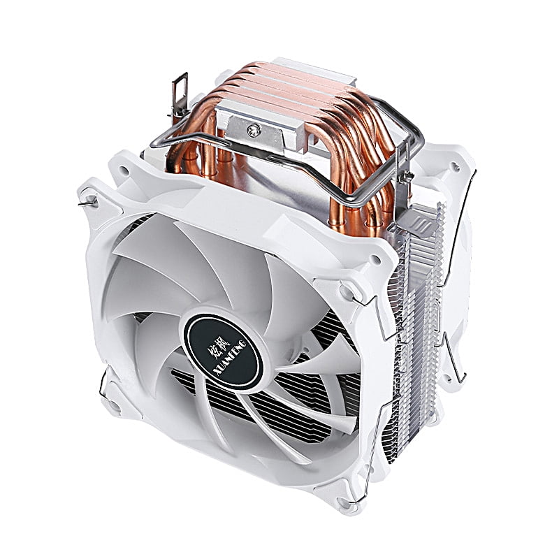 120mm PC Radiator Air-cooled 4/6 Tower style Heat Pipe CPU Cooler Fan Installing LGA115x 2011 x79 x99 E5 1200 1700 i3 i5 i7 AMD