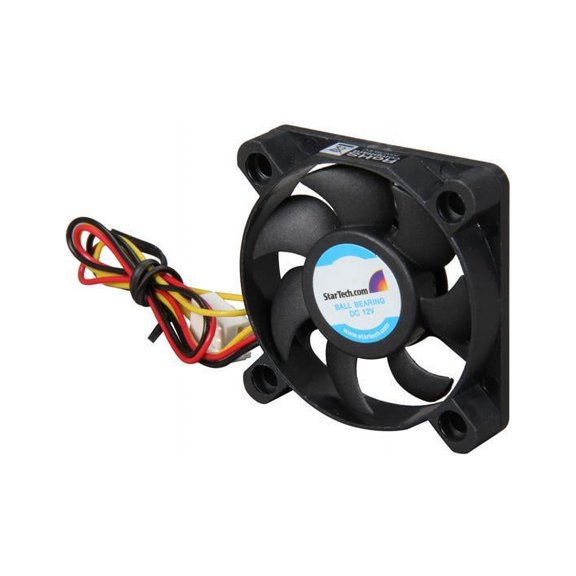 StarTech FAN5X1TX3 50x10mm Replacement Ball Bearing Computer Case Fan TX3/LP4 Connector