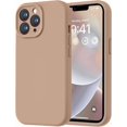 thumbnail image 1 of Silicona Premium, Protección de Cámara, a Prueba de Golpes. Marrón Claro. para iPhone 13 Pro Max 6.7", 1 of 6
