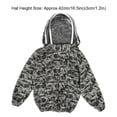 thumbnail image 4 of Veste de protection pliable pour apiculteur, combinaison à double fermeture éclair, fournitures pour apiculteurs, 4 of 4