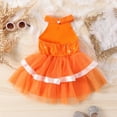 thumbnail image 5 of THJRPQJFD Toddler Green Dress Red and Green Christmas Dress Girls Mommy and Me Christmas Christmas 18-24 Months Girl 1st Birthday Girl Outfit Newborn, Orange 9-12 Months, 5 of 8