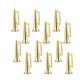 thumbnail image 1 of Gongc - Trompeta de plástico de 12 piezas, juguete para estadio dorado, con sonido fuerte, para animar, 1 of 4