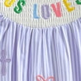 thumbnail image 6 of Gibobby Toddler Girl Dress Toddler Baby Girl Dresses Summer Clothes Boho Short Sleeve Dress Ruffle Infant Sundress Cute Girls Outfit(12-18 Months,Light Purple), 6 of 7