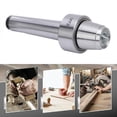thumbnail image 3 of Yajisi MT2 Live Tailstock Center Cup & Point Tip – Heavy‑Duty Stainless Steel Lathe Live Center for Woodworking & Metalworking, 3 of 7