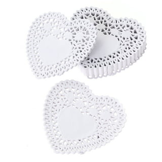 Valentine's Heart Paper doilies 4 inch, Crafts for Kids and Fun Home A –  SHANULKA Home Decor