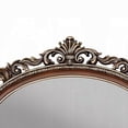 thumbnail image 2 of Vany Dresser Mirror, Intricate Brushed Champagne and Cherry Wood 43x53, 2 of 5