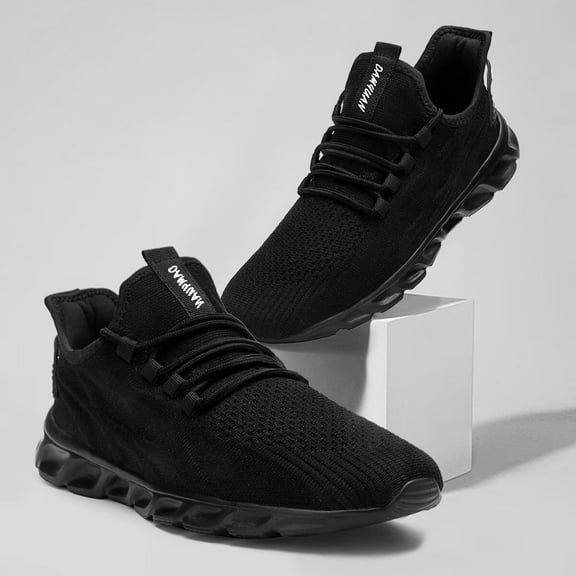 BUBUDENG Men's Sports Shoes Simple Lightweight Tennis Shoes
